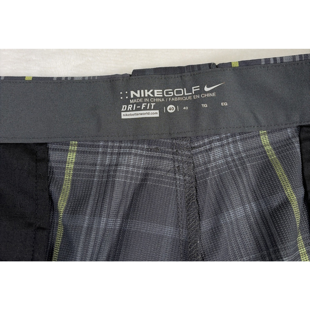 2 pair Nike Golf Mens Shorts Tour Performance Dri Fit 40 Plaid FS Bnfts Charity - Picture 11 of 16
